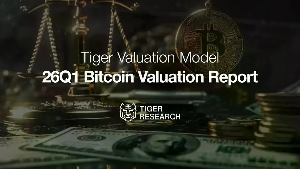 Tiger Research:政策催化与流动性扩张,比特币2026 Q1估值锁定185,500美元