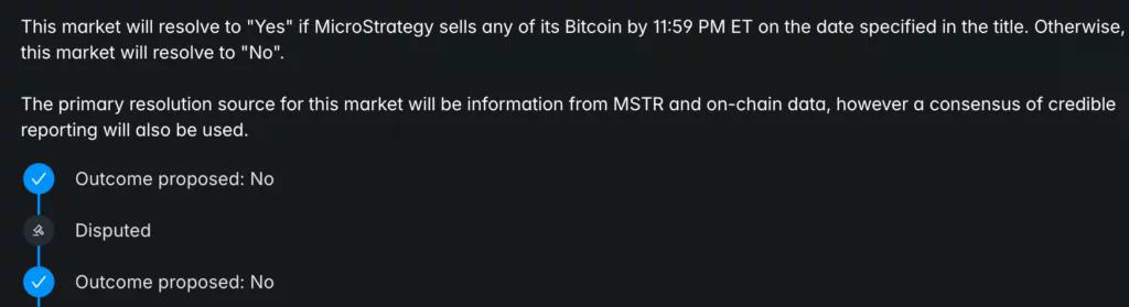 Pokymarket update on the dispute resolution.