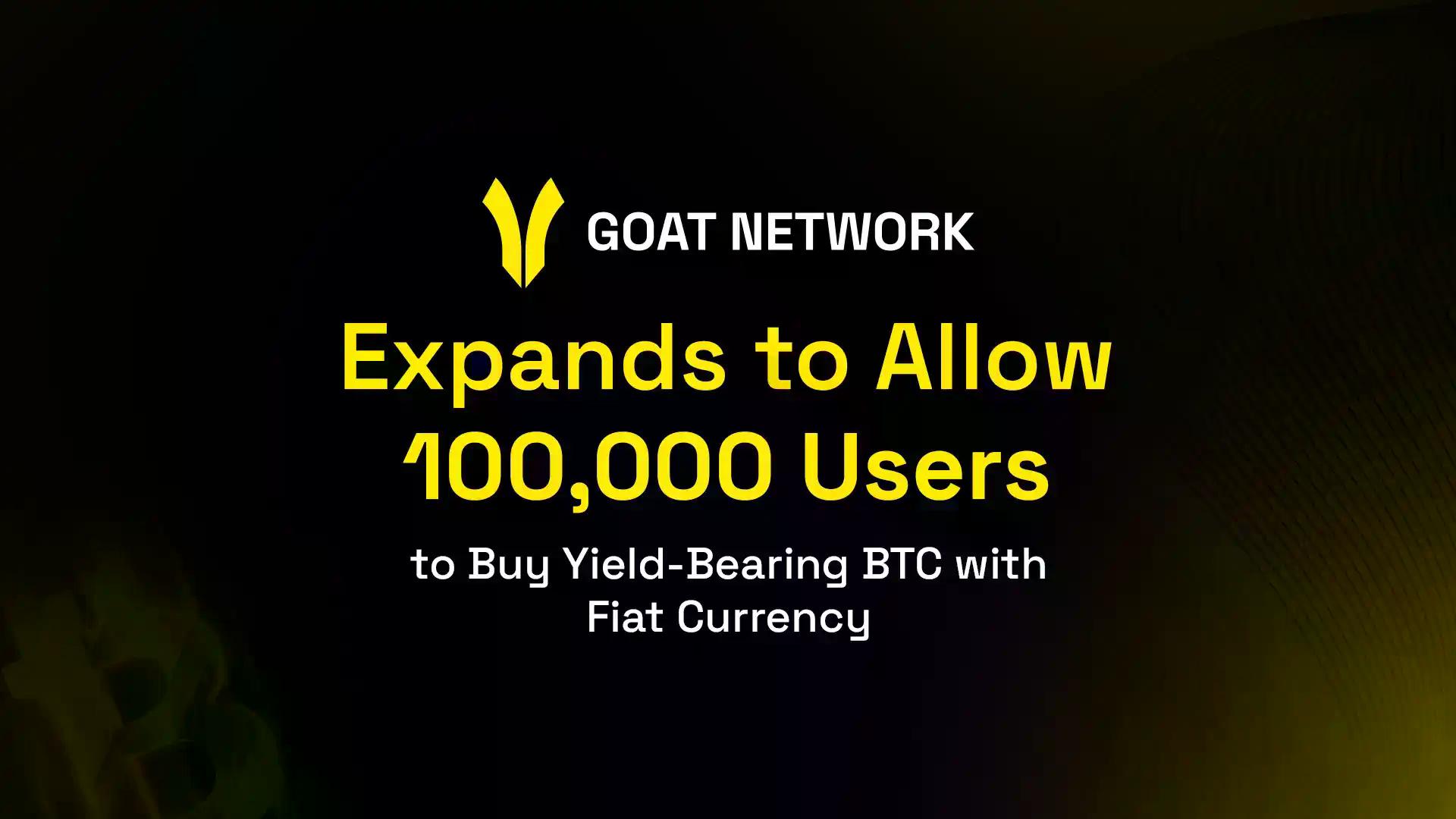 GOAT Network 与 DitoBanx 在墨西哥推出比特币自托管收益试点,覆盖超 10 万名用户
