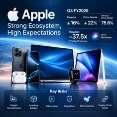 Apple Inc. (AAPL) Equity Research Report - Ecosystem Growth Is Real, but 38x Earnings Prices In a Clean AI Supercycle